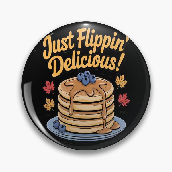 Item preview, Sweet Mornings Just Flippin Delicious Pancake Lover designed and sold by brinbotty.