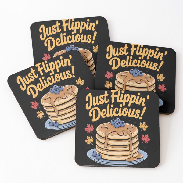 Item preview, Sweet Mornings Just Flippin Delicious Pancake Lover designed and sold by brinbotty.