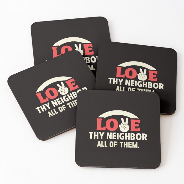 Item preview, Love Thy Neighbor Faith Message  designed and sold by torildorxop.