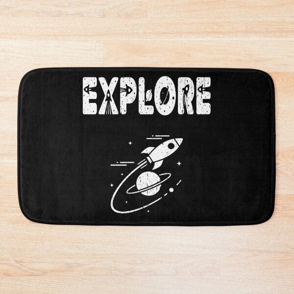 Item preview, EXPLORE vintage space travel planetary missions space exploration new space race is on designed and sold by Jt41.