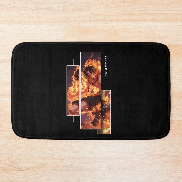 Item preview, Flame-Born Pirate Warrior | Fire Anime Split Panel Art designed and sold by Dyan4.