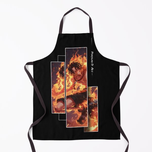 Item preview, Flame-Born Pirate Warrior | Fire Anime Split Panel Art designed and sold by Dyan4.