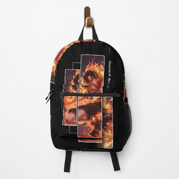 Item preview, Flame-Born Pirate Warrior | Fire Anime Split Panel Art designed and sold by Dyan4.