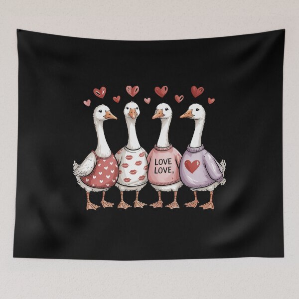 Item preview, Funny Silly Goose Valentine Trendy Valentine's Day Men Wome designed and sold by Catharsiscath.