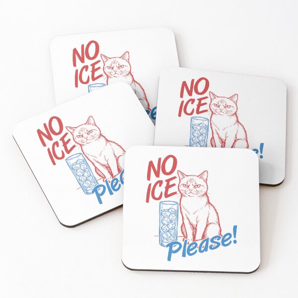 Item preview, No Ice Please Sassy Cat Quote  designed and sold by torildorxop.