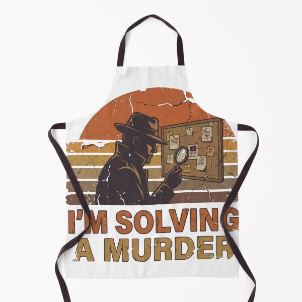 Item preview, Shhh I'm Solving A Murder Funny True Crime Detective Gift designed and sold by LoliDesignShop.