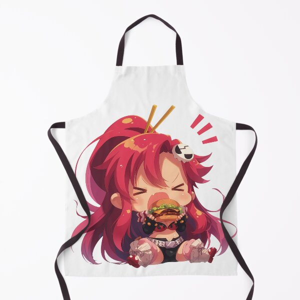 Item preview, Yoko Littner Gurren Lagann Anime Chibi Kawaii Burger Cute Fun Happy Bite Meal designed and sold by mildaclairmo.