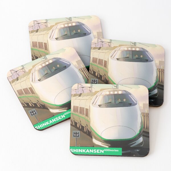 Item preview, Shinkansen 400 Series – Iconic Japanese Bullet Train Design designed and sold by JapanPopArt.