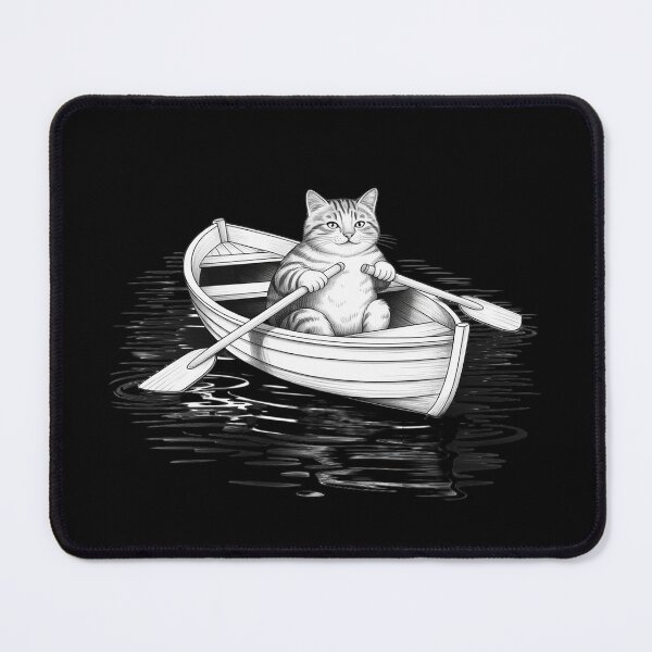 Item preview, Rowing Cat Kitten Lover designed and sold by Tatianamiobi.