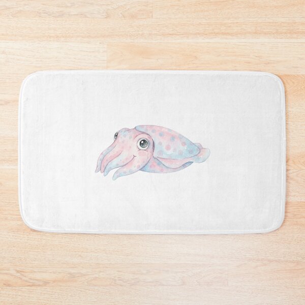 Item preview, Kawaii Watercolor Cuttlefish 6 designed and sold by xMErCUrY03x.