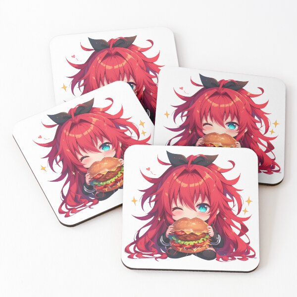 Item preview, Rias Gremory High School Dxd Anime Chibi Kawaii Burger Cute Joy Happy Meal Bite designed and sold by mildaclairmo.