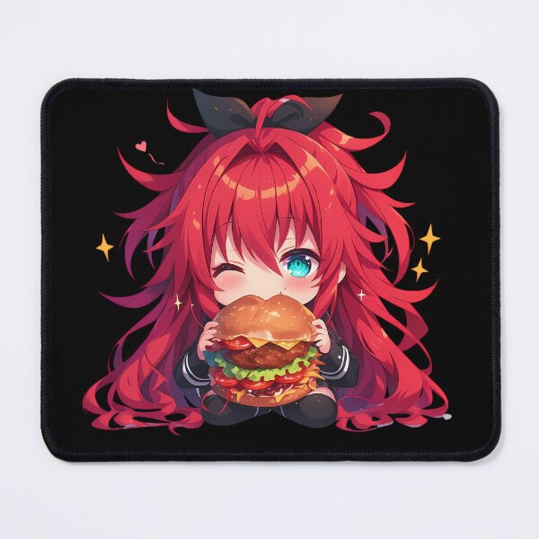 Item preview, Rias Gremory High School Dxd Anime Chibi Kawaii Burger Cute Joy Happy Meal Bite designed and sold by mildaclairmo.