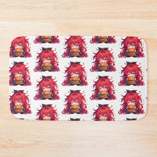 Item preview, Rias Gremory High School Dxd Anime Chibi Kawaii Burger Cute Joy Happy Meal Bite designed and sold by mildaclairmo.