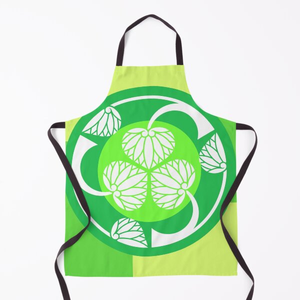Item preview, Kamon-mitsuwari-tachi-aoi・1 designed and sold by KamonPopArt.