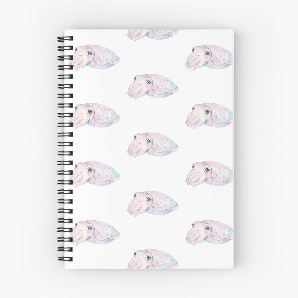 Item preview, Kawaii Watercolor Cuttlefish 7 designed and sold by xMErCUrY03x.