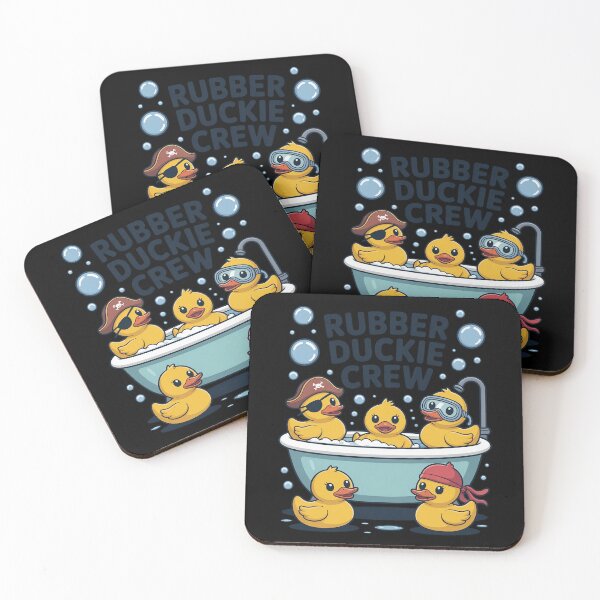 Item preview, Rubber Duckie Crew Cruise Matching Funny Yellow Duck designed and sold by Tatianamiobi.