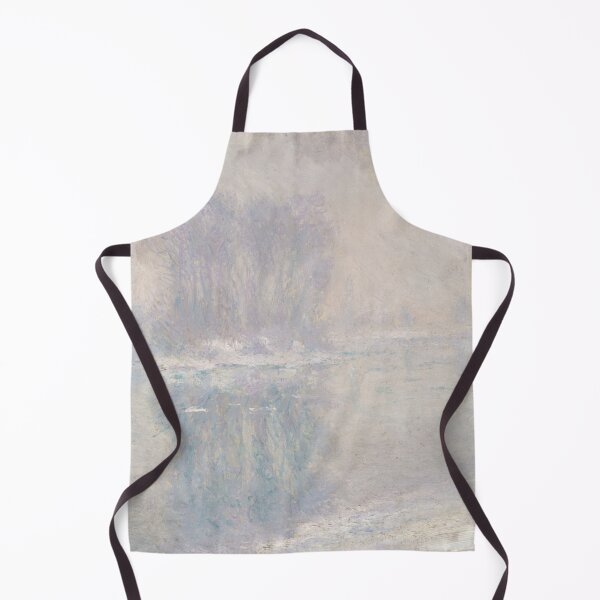 Item preview, Ice Floes by Claude Monet: Serene Winter River Impressionist Poster designed and sold by artofuniverse.