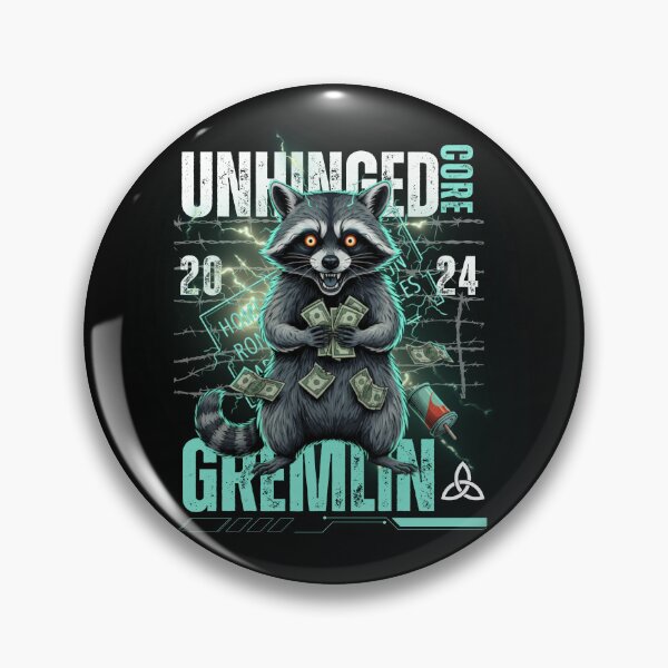 Item preview, UNHINGED Gremlin Raccoon designed and sold by ayvidemporium.