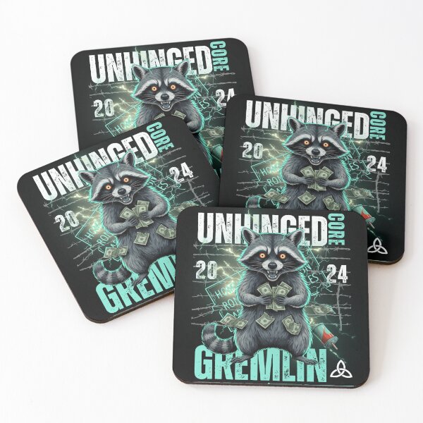 Item preview, UNHINGED Gremlin Raccoon designed and sold by ayvidemporium.