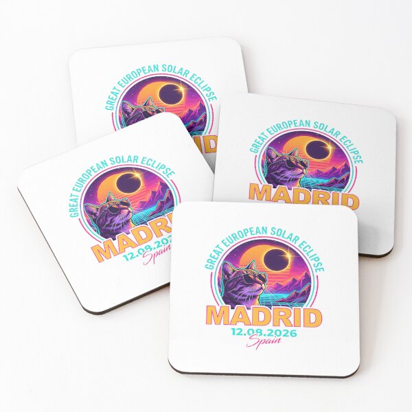 Item preview, Great European Solar Eclipse Madrid 2026 designed and sold by cerima.