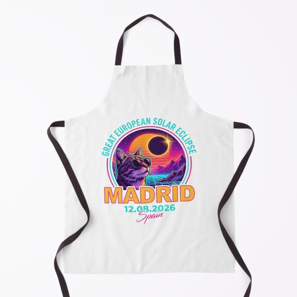 Item preview, Great European Solar Eclipse Madrid 2026 designed and sold by cerima.
