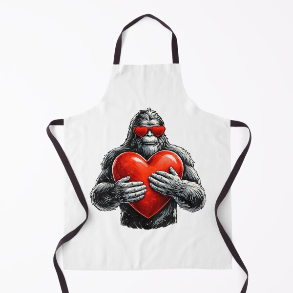 Item preview, Funny Valentine Bigfoot Love designed and sold by najaks.