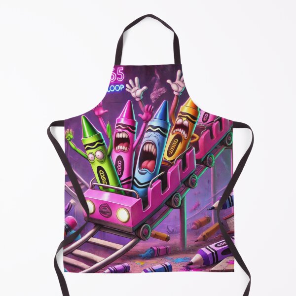 Item preview, The Emotional Loop — Screaming Crayons Rollercoaster Meme designed and sold by ComedyInkFactor.