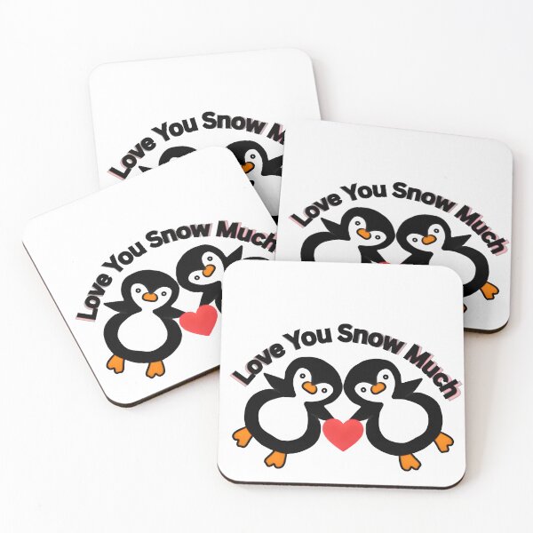 Item preview, Adorable Penguin Love Winter Valentine Art designed and sold by HopeAndHustle.
