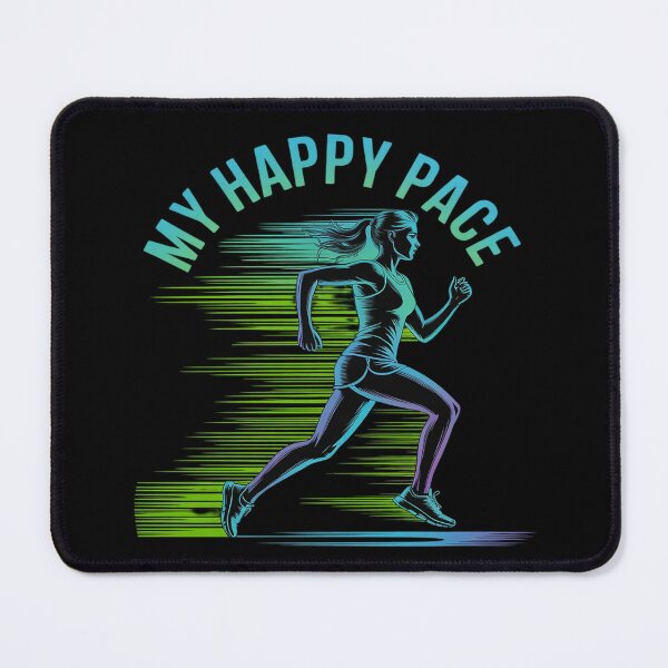 Item preview, Running My Happy Pace Runner Jogging Workout designed and sold by Tatianamiobi.