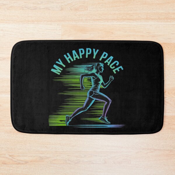 Item preview, Running My Happy Pace Runner Jogging Workout designed and sold by Tatianamiobi.