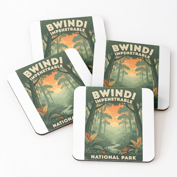 Item preview, Bwindi Impenetrable National Park Shadowleaf Traverse designed and sold by Simsimah26Parks.