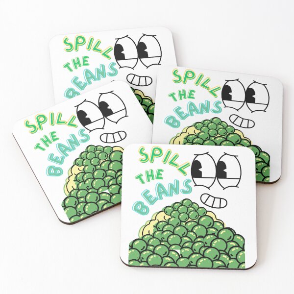 Item preview, Spill The Beans – Funny Cartoon Peas with Attitude designed and sold by furcen.