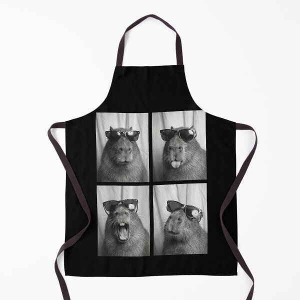 Item preview, Cool Capybara with Sunglasses PhotoBooth Funny Rodent Animal Art for Men Women Kids , Capybara Gift Lover designed and sold by DZIRI NAJAT.