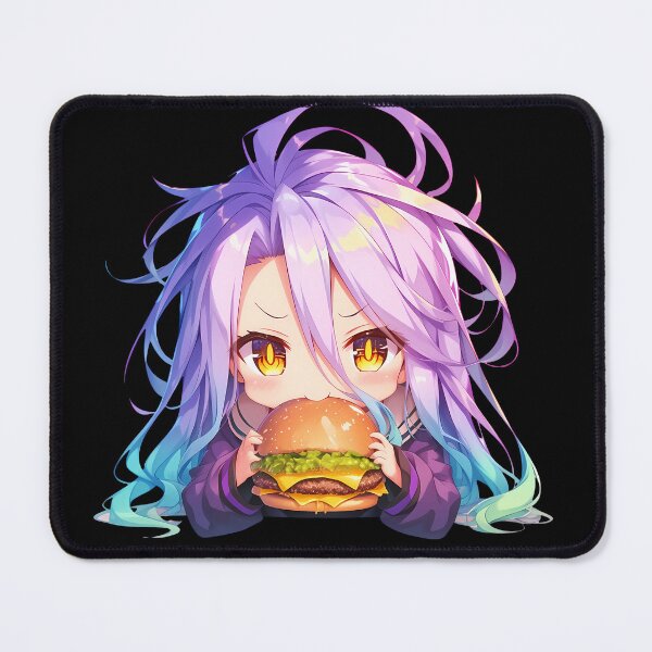 Item preview, Shiro No Game No Life Anime Chibi Kawaii Burger Cute Magic Colorful Joy Meal designed and sold by mildaclairmo.
