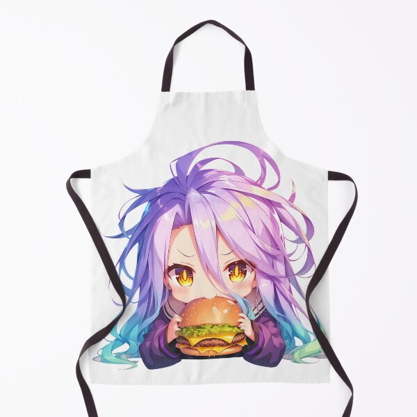 Item preview, Shiro No Game No Life Anime Chibi Kawaii Burger Cute Magic Colorful Joy Meal designed and sold by mildaclairmo.