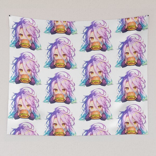 Item preview, Shiro No Game No Life Anime Chibi Kawaii Burger Cute Magic Colorful Joy Meal designed and sold by mildaclairmo.