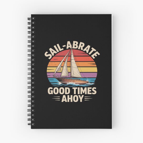 Item preview, Sail-Abrate Good Times Ahoy Nautical designed and sold by HORIZBoutique.