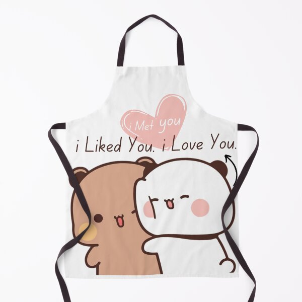 Item preview, I Met You iLiked You I Love You i am Keeping You Bear and Panda Bubu Dudu Balloon Bear Love Life Story 2026 v3 designed and sold by DaresToDream.