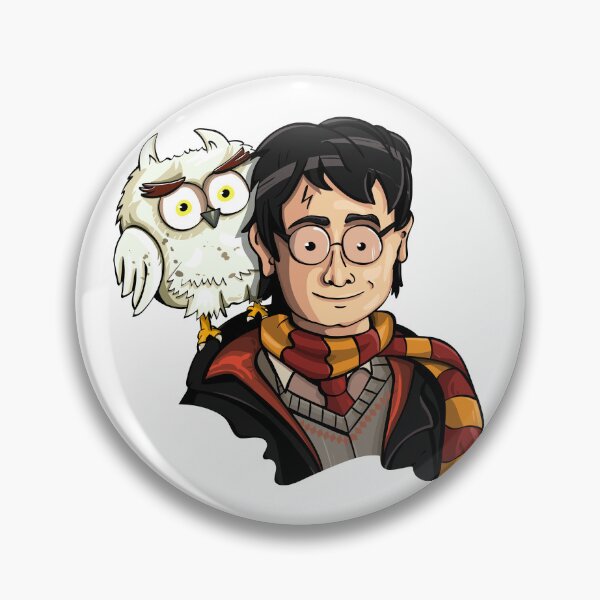 Item preview, Young Wizard and Snowy Owl – Cartoon Illustration designed and sold by Mido4182.