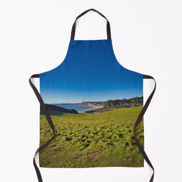 Item preview, Budleigh Salterton Devon from the Hills – Coastal Landscape Photography, Jurassic Coast Scenic Wall Art designed and sold by leonwoods.