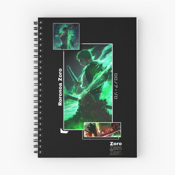 Item preview, Roronoa Zoro - Emerald Blade Swordsman | Green Energy Anime Warrior Art designed and sold by Dyan4.