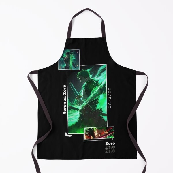 Item preview, Roronoa Zoro - Emerald Blade Swordsman | Green Energy Anime Warrior Art designed and sold by Dyan4.