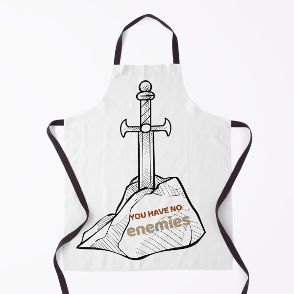 Item preview, You Have No Enemies Sword Quote Minimal Line Art Design designed and sold by Graphizia.