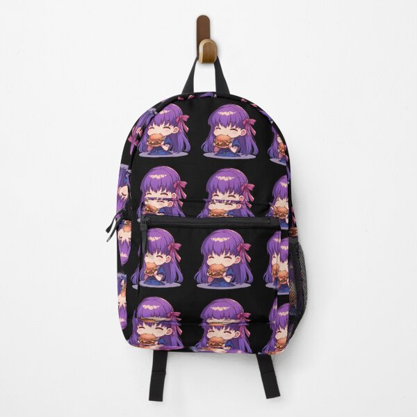 Item preview, Sakura Matou Fate Stay Night Chibi Kawaii Burger Anime Purple Hair designed and sold by mildaclairmo.