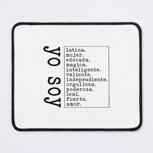 Item preview, Yo Soy – Latina Identity Lettering Artwork | Spanish Girl Pride Sticker designed and sold by Suzy Perez Art.