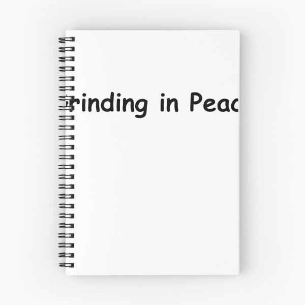 Item preview, Grinding in Peace – Hustle Mindset Quote designed and sold by RICHKIDSSTUDIO.