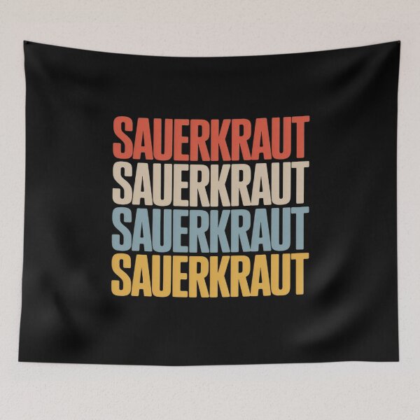 Item preview, Sauerkraut, Word art Favorite German comfort foods designed and sold by HORIZBoutique.