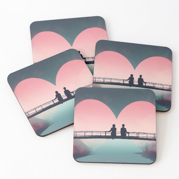 Item preview, I Loved You Longer Than Forever – Surreal Valentine Love Art designed and sold by Glitchart66.