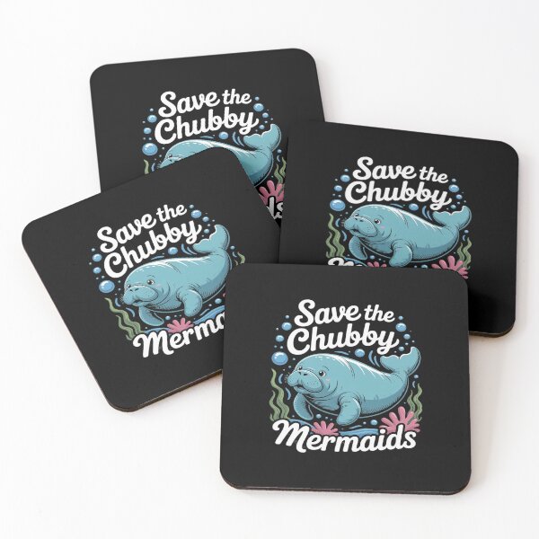 Item preview, Save the Chubby Mermaid Funny designed and sold by HORIZBoutique.