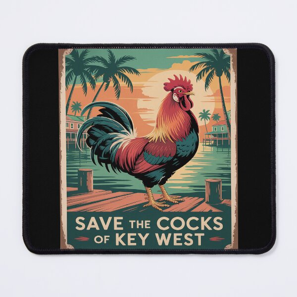 Item preview, Save The Cocks Of Key West Key West Florida designed and sold by HORIZBoutique.